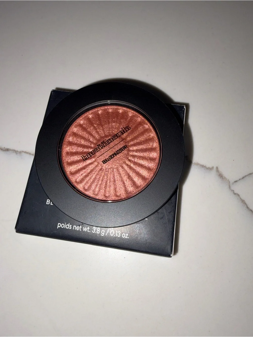 bareMinerals Shimmering Copper-Peach Baked Blush